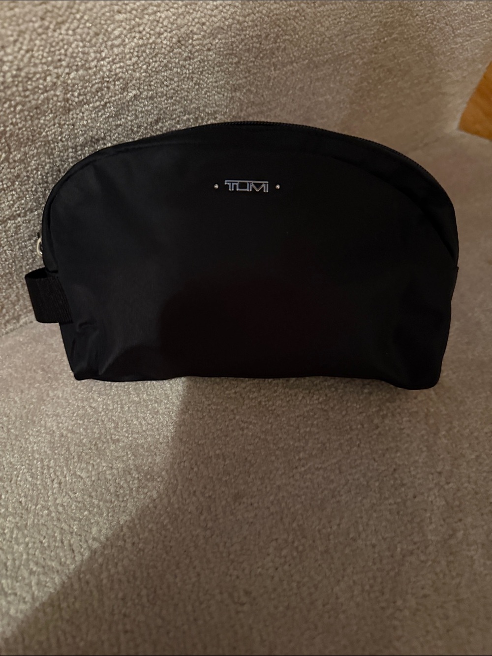 Tumi Black Nylon women’s or men’s Toiletry Pouch